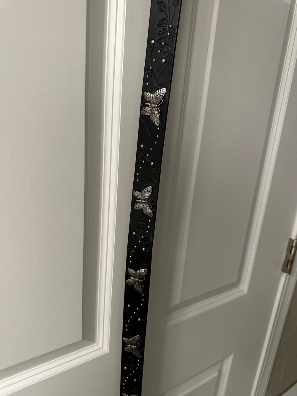 Black Butterfly Decorative Belt